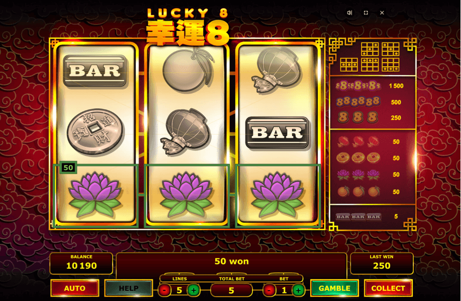 Игровой слот Lucky Eights